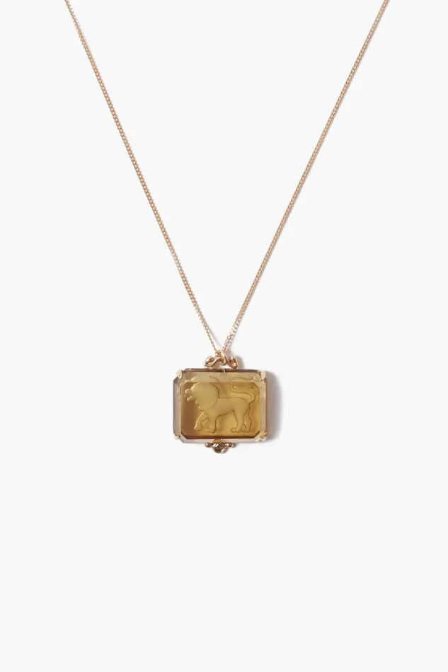 14k Leo Zodiac Necklace Women Chan Luu 14k Fine