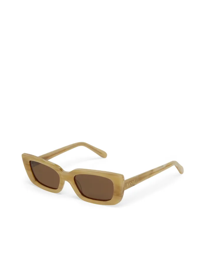 Accessories Billini Banb Eyewear THE BUNDCHEN BLONDE SWIRLCHOCOLATE
