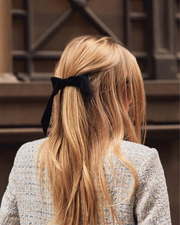 Accessories Billini Hair Accessories WINSLET BOW BLACK VELVET