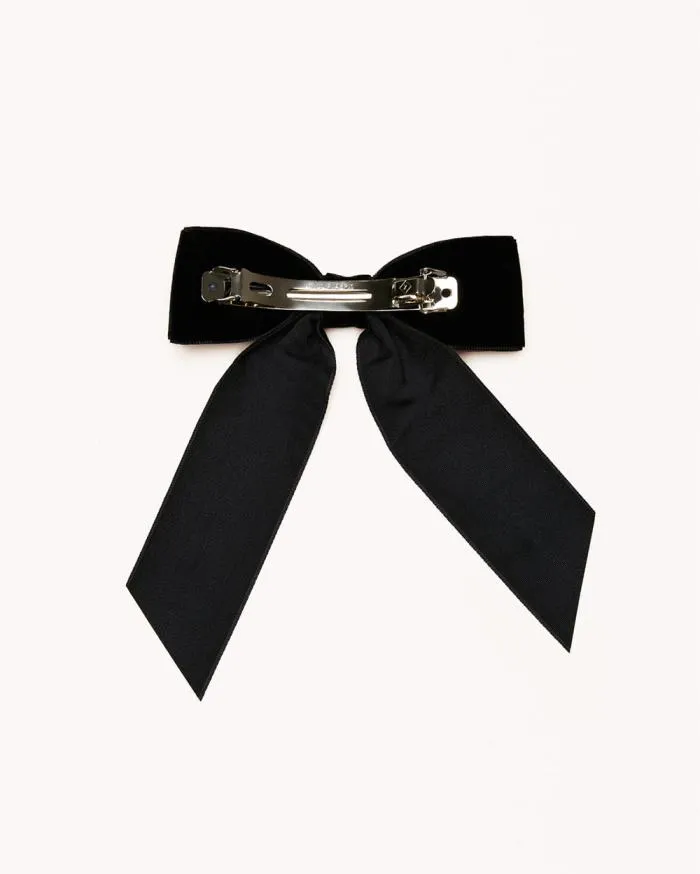 Accessories Billini Hair Accessories WINSLET BOW BLACK VELVET
