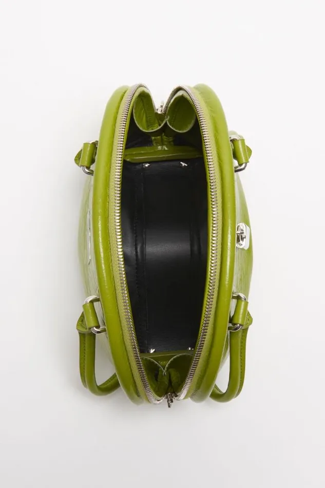 Acne Studios Bowlina Mini Shoulder Bag Lime Green Women Bags Acne Studios Bowlina Mini Shoulder Bag Lime Green Women Bags