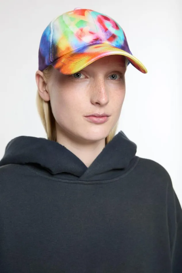 Acne Studios Cap Stronger Together Forever Multicolor Women Hats