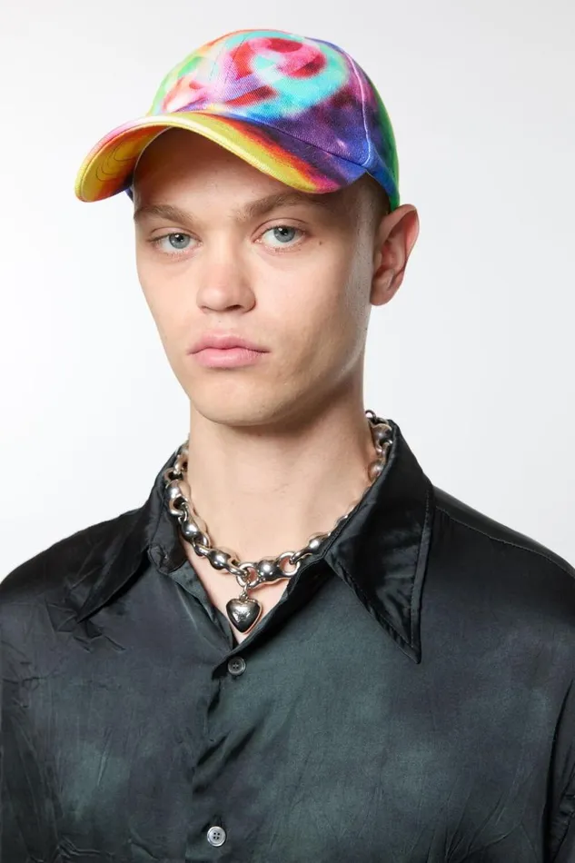 Acne Studios Cap Stronger Together Forever Multicolor Women Hats
