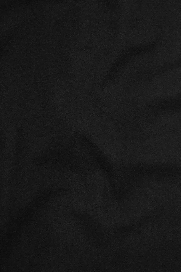 Acne Studios Cashmere Fringe Scarf 8211 Narrow Black Men Scarves