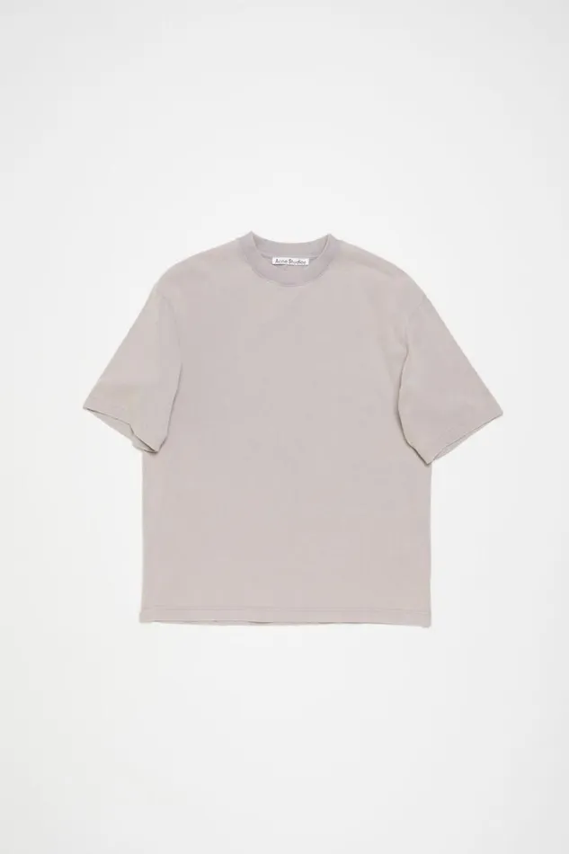 Acne Studios Crew Neck Tshirt 8211 Relaxed Unisex Fit Dusty Purple Men Tshirts Acne Studios Crew Neck Tshirt 8211 Relaxed Unisex Fit Dusty Purple Men Tshirts