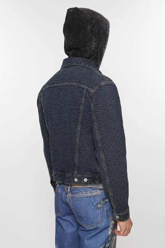 Acne Studios Denim Jacket 8211 Regular Cropped Fit Blueblack Men Outerwear Acne Studios Denim Jacket 8211 Regular Cropped Fit Blueblack Men Outerwear