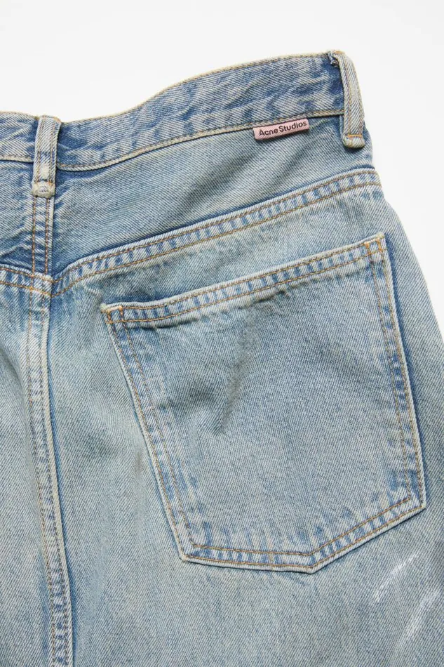 Acne Studios Denim Skirt Light Blue Women Skirts Acne Studios Denim Skirt Light Blue Women Skirts