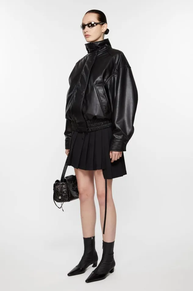 Acne Studios Heeled Ankle Boots Black Women Shoes