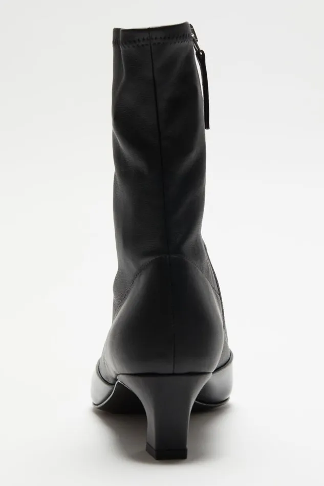 Acne Studios Heeled Ankle Boots Black Women Shoes