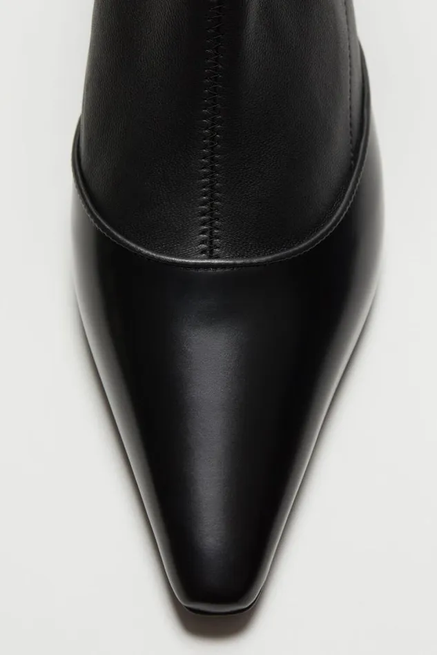 Acne Studios Heeled Ankle Boots Black Women Shoes
