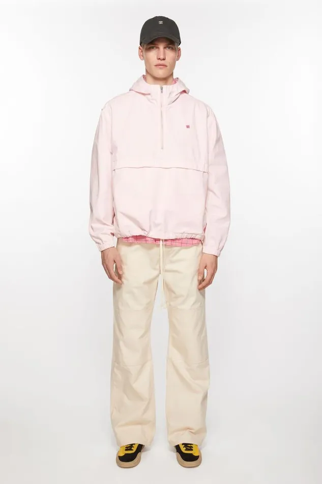 Acne Studios Hooded Jacket Pink Women Outerwear