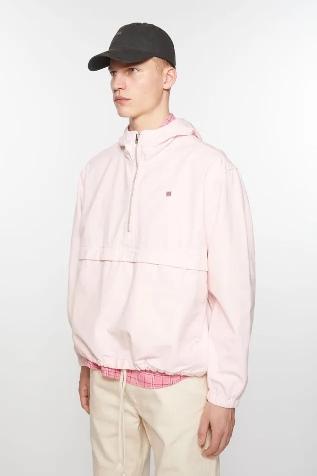 Acne Studios Hooded Jacket Pink Women Outerwear
