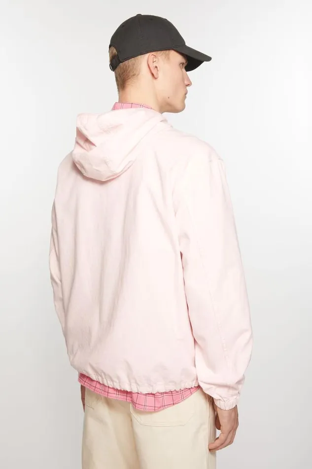 Acne Studios Hooded Jacket Pink Women Outerwear