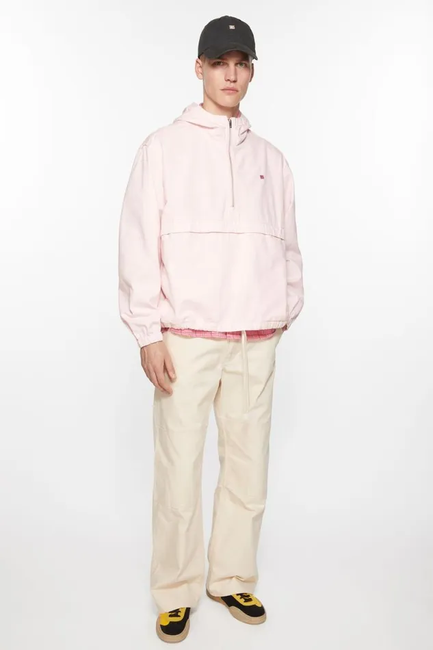 Acne Studios Hooded Jacket Pink Women Outerwear