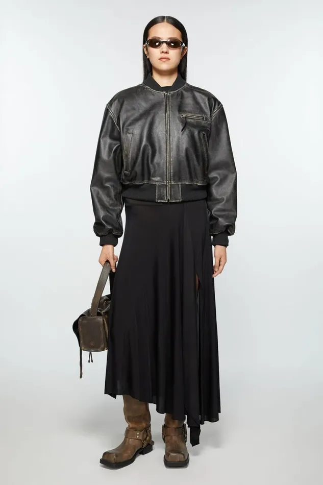Acne Studios Leather Buckle Boots Greige Women Shoes Acne Studios Leather Buckle Boots Greige Women Shoes