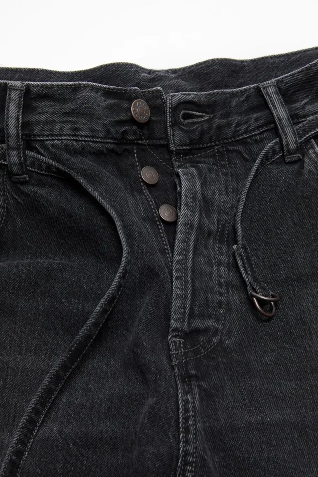 Acne Studios Loose Fit Jeans 8211 1991 Toj Black Men Jeans