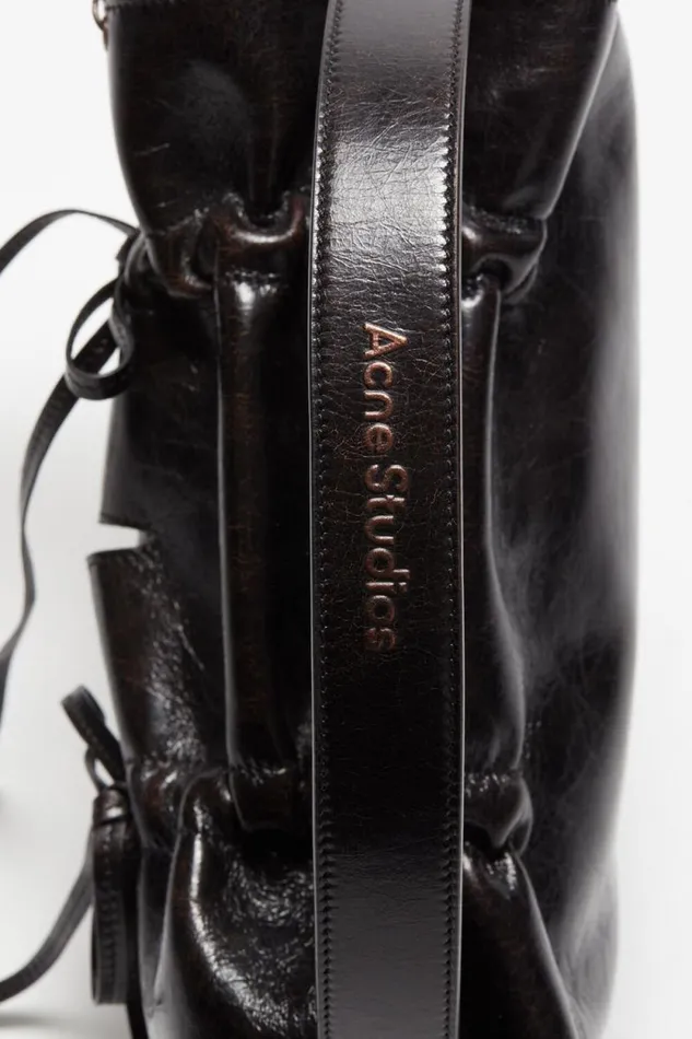 Acne Studios Multipocket Bag Dark Brown Women Bags