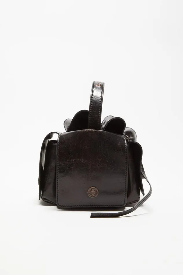 Acne Studios Multipocket Mini Bag Dark Brown Women Bags Acne Studios Multipocket Mini Bag Dark Brown Women Bags