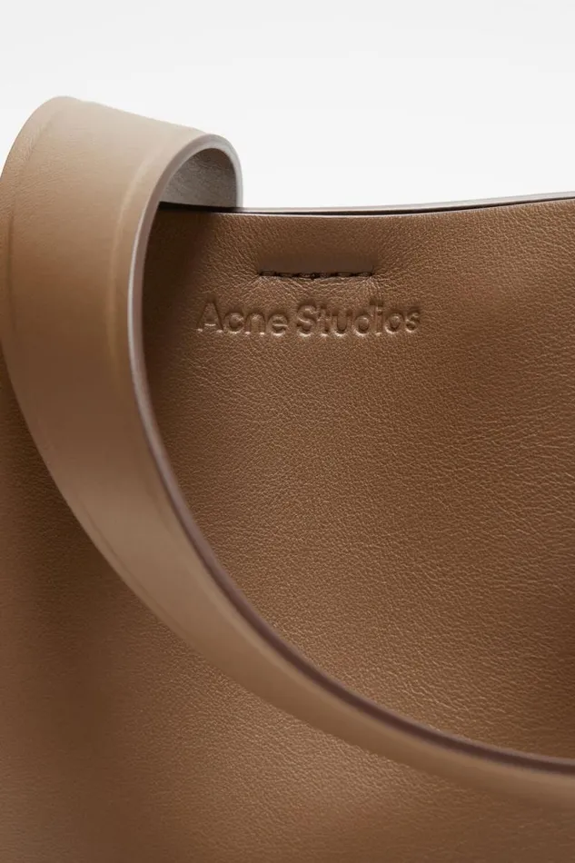 Acne Studios Musubi Micro Tote Camel Brown Women Bags Acne Studios Musubi Micro Tote Camel Brown Women Bags