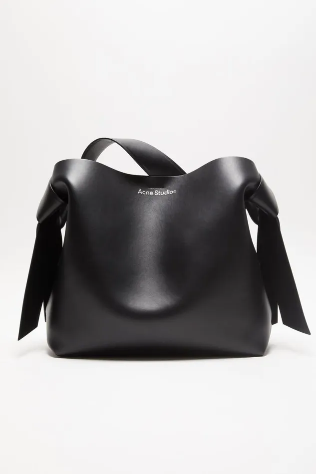 Acne Studios Musubi Midi Shoulder Bag Black Men Bags