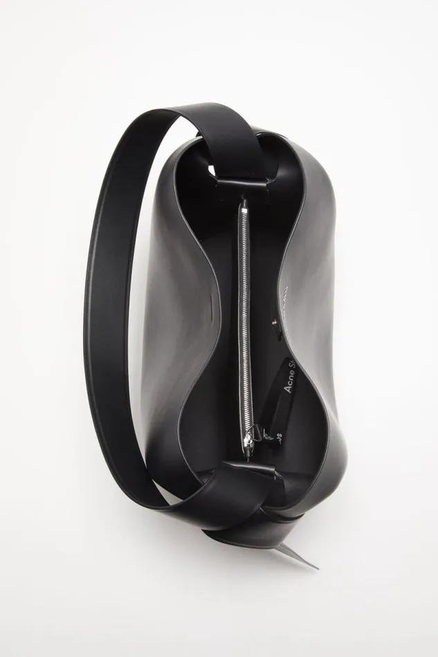 Acne Studios Musubi Midi Shoulder Bag Black Men Bags