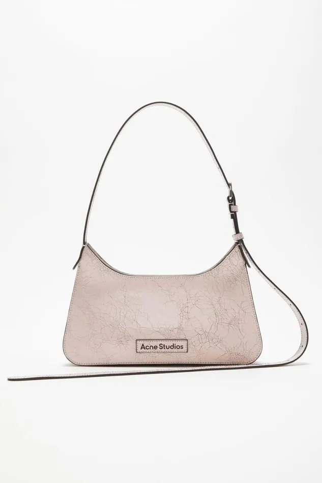 Acne Studios Platt Mini Shoulder Bag Pastel Pink Women Bags
