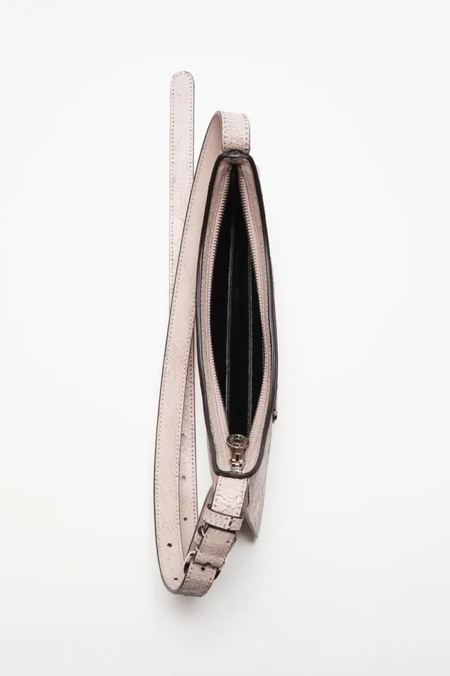 Acne Studios Platt Mini Shoulder Bag Pastel Pink Women Bags Acne Studios Platt Mini Shoulder Bag Pastel Pink Women Bags