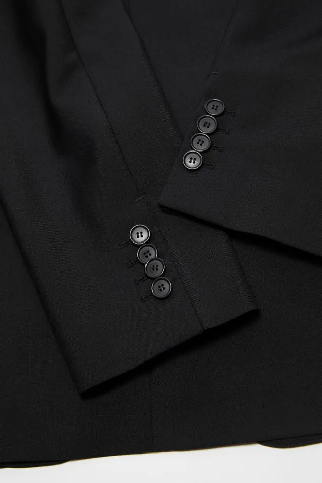 Acne Studios Regular Fit Suit Jacket Black Men Suit Jackets