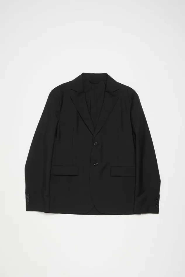 Acne Studios Regular Fit Suit Jacket Black Men Suit Jackets