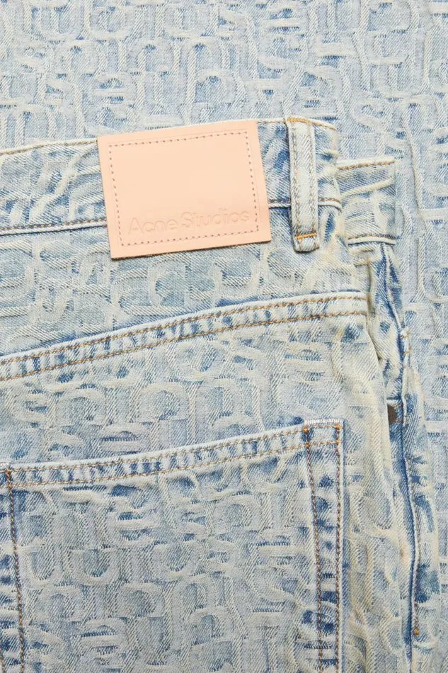 Acne Studios Relaxed Fit Jeans 8211 2022 Monogram Bluebeige Women Jeans Acne Studios Relaxed Fit Jeans 8211 2022 Monogram Bluebeige Women Jeans