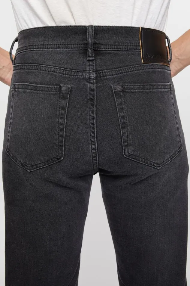 Acne Studios Skinny Fit Jeans 8211 North Used Black Men Jeans