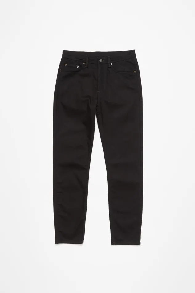 Acne Studios Slim Fit Jeans 8211 River Stay Black Men Jeans Acne Studios Slim Fit Jeans 8211 River Stay Black Men Jeans