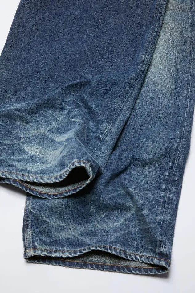 Acne Studios Super Baggy Jeans 8211 2023F Mid Blue Women Jeans Acne Studios Super Baggy Jeans 8211 2023F Mid Blue Women Jeans