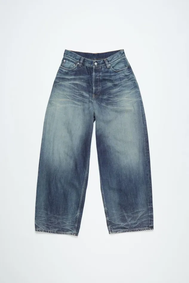 Acne Studios Super Baggy Jeans 8211 2023M Mid Blue Men Jeans