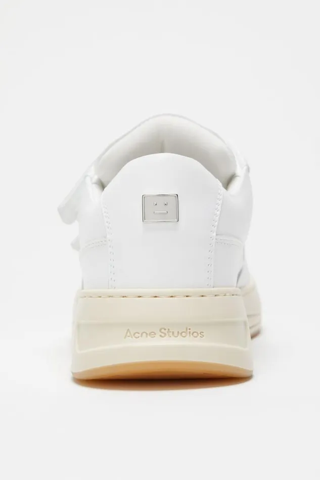 Acne Studios Velcro Strap Sneakers Optic Whiteecru Men Face Collection Acne Studios Velcro Strap Sneakers Optic Whiteecru Men Face Collection