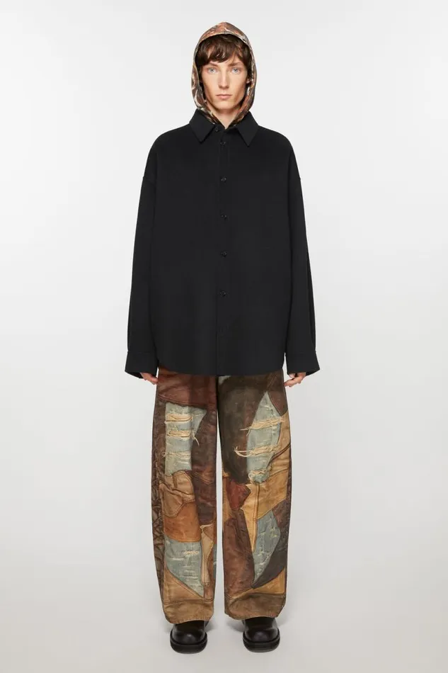 Acne Studios Wool Jacket Black Men Outerwear