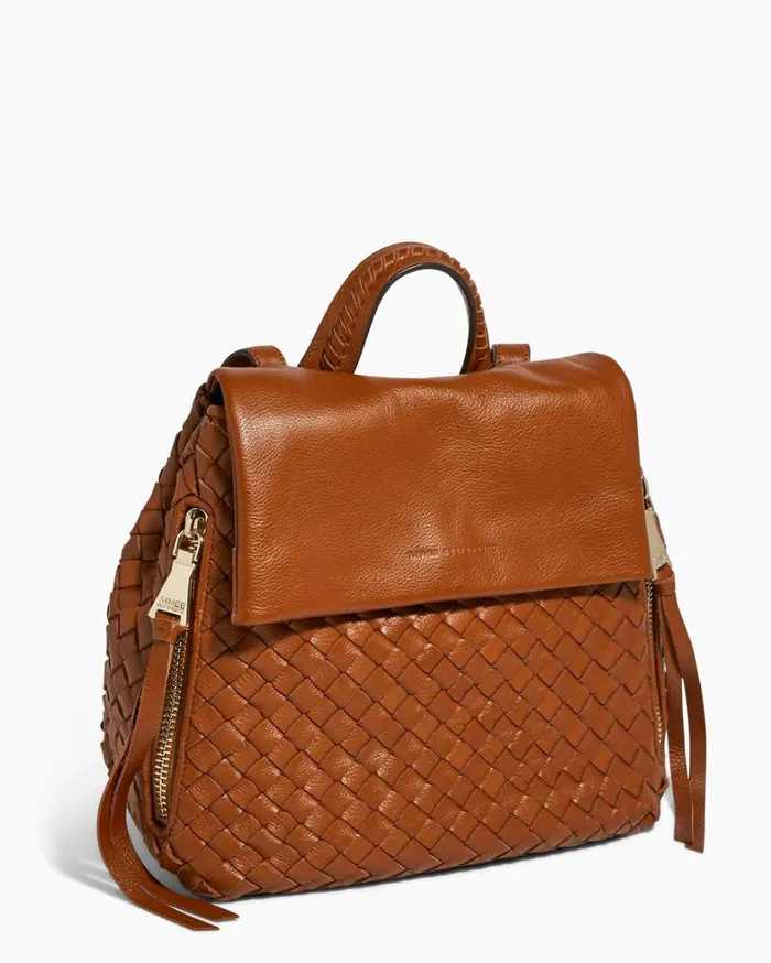 Aimee Kestenberg Backpacks Women Bali Backpack Cinnamon Woven