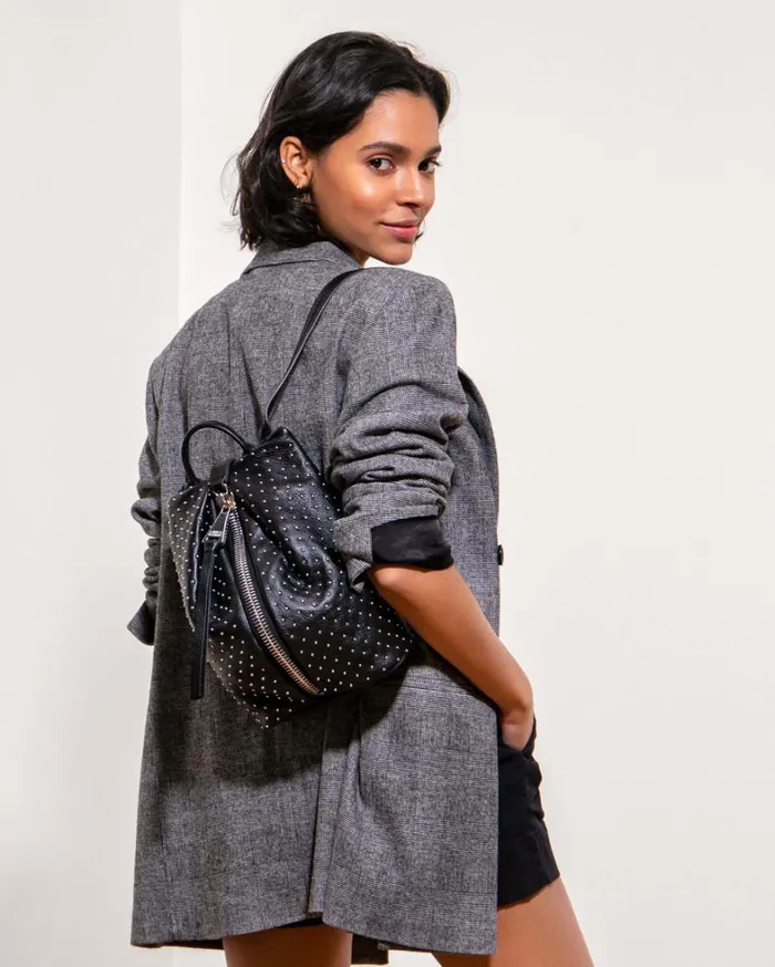 Aimee Kestenberg Backpacks Women Tamitha Mini Backpack Black Studded
