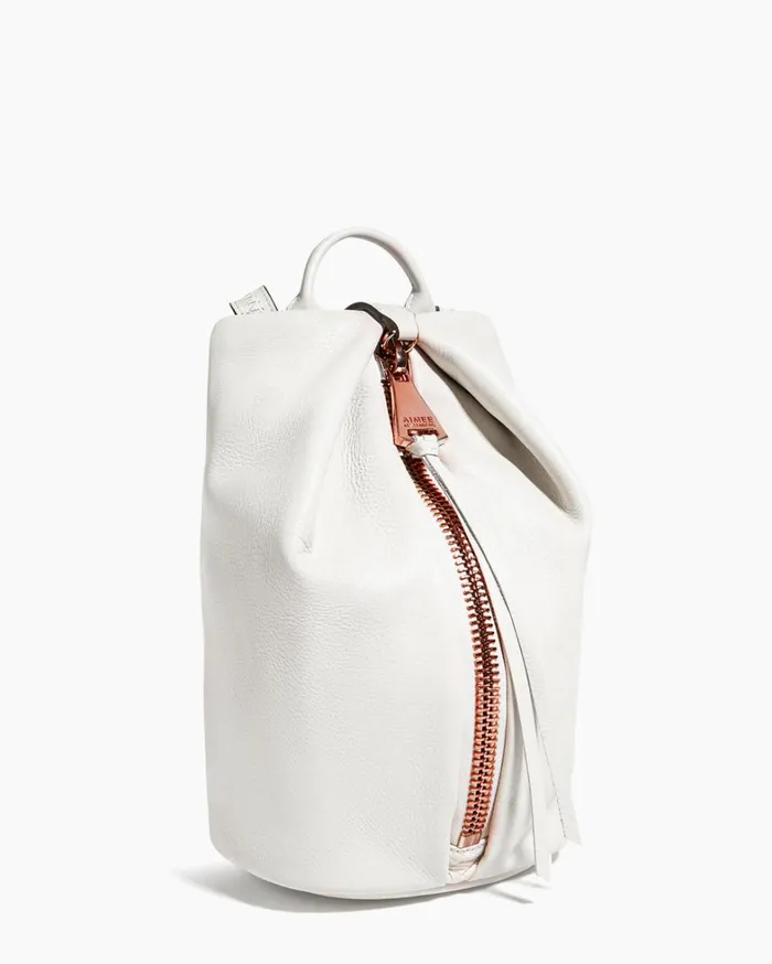 Aimee Kestenberg Backpacks Women Tamitha Mini Backpack Vanilla Ice With Chocolate Rose Gold