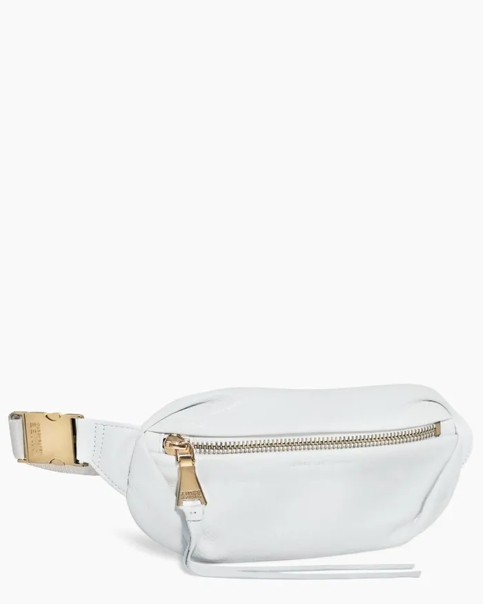 Aimee Kestenberg Bum Bags and Belt Bags Women Milan Bum Bag Cloud With Shiny Gold