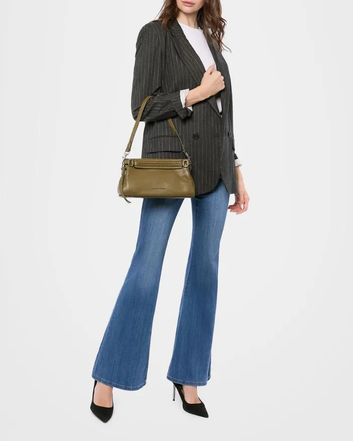 Aimee Kestenberg Clutches Women All For Love Convertible Crossbody Clutch Soft Olive