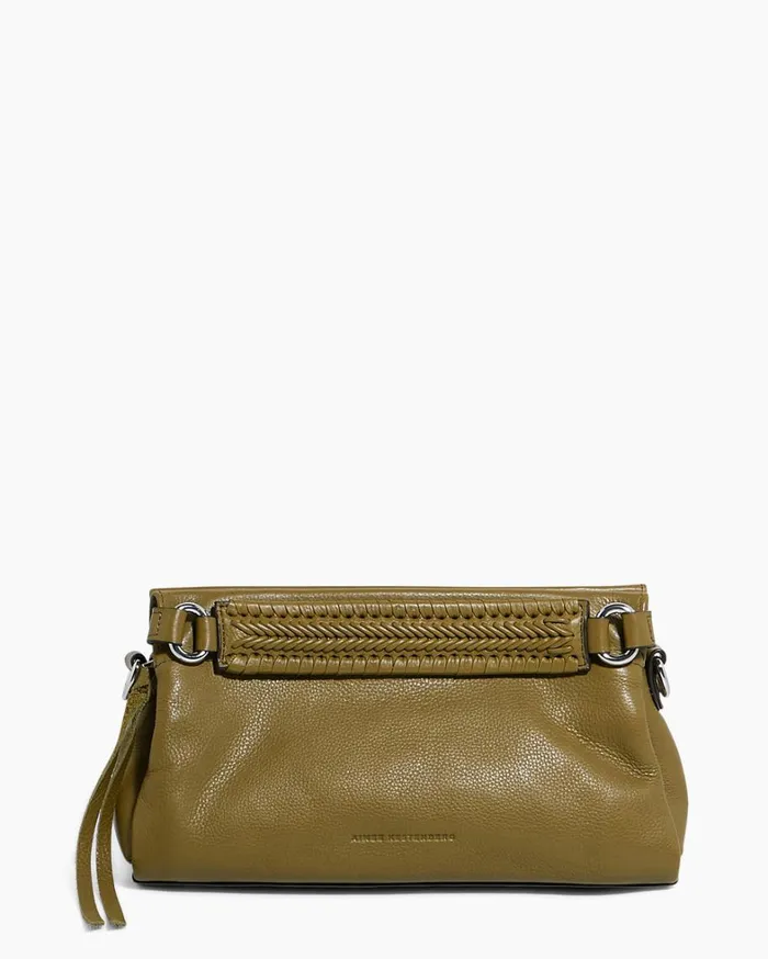 Aimee Kestenberg Clutches Women All For Love Convertible Crossbody Clutch Soft Olive