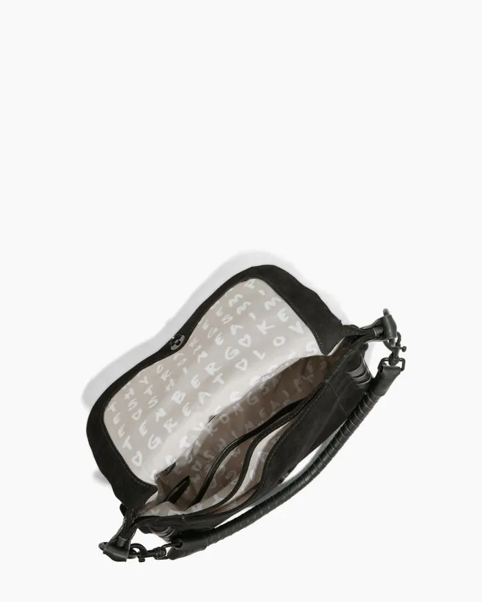 Aimee Kestenberg Crossbody Bags Women Zen Convertible Crossbody Black Suede