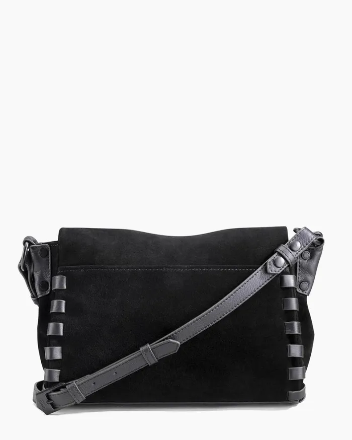 Aimee Kestenberg Crossbody Bags Women Zen Convertible Crossbody Black Suede