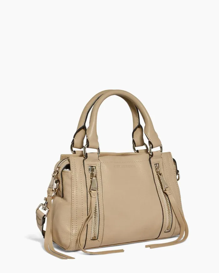 Aimee Kestenberg Satchels Women Zip Me Up Mini Satchel Camel