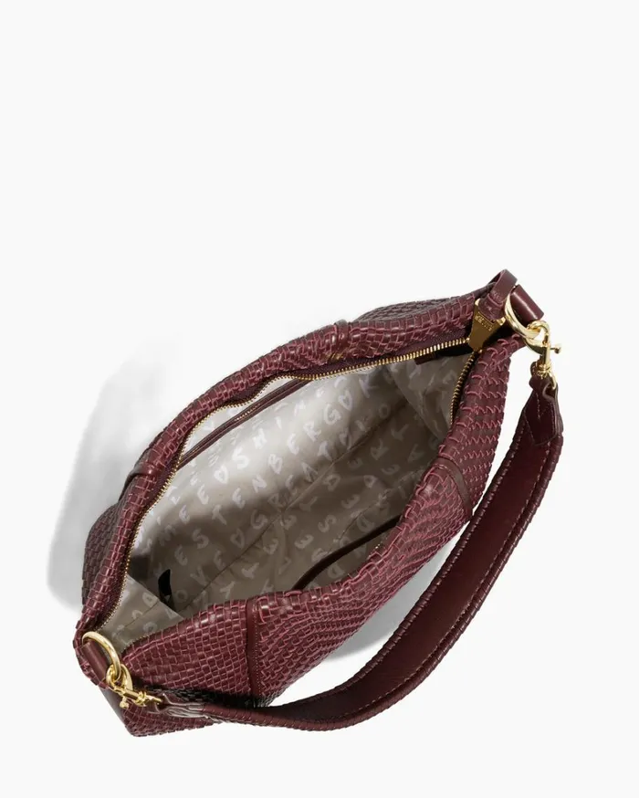 Aimee Kestenberg Shoulder Bags Women Woven All For Love Convertible Hobo True Plum
