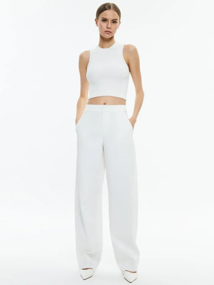 Alice Olivia PORTER BALLOON TROUSER Camel Women Pants