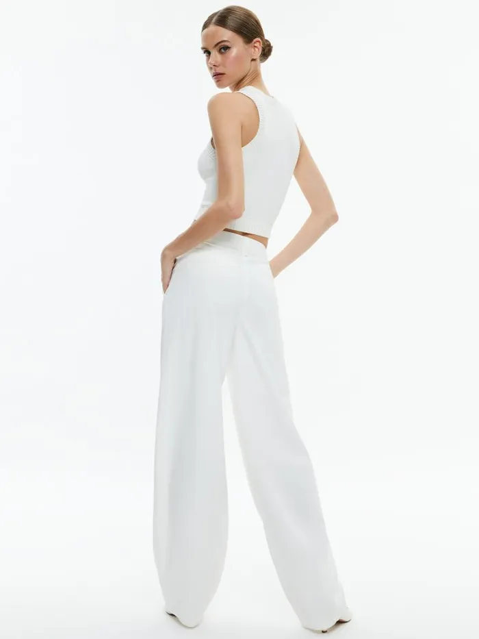 Alice Olivia PORTER BALLOON TROUSER Camel Women Pants