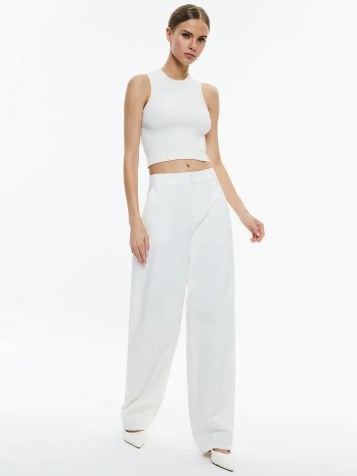 Alice Olivia PORTER BALLOON TROUSER Camel Women Pants