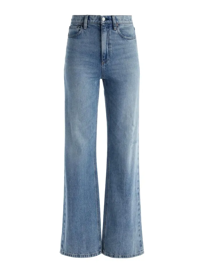 Alice Olivia WEEZY FULL LENGTH JEAN Avery Blue Women Jeans